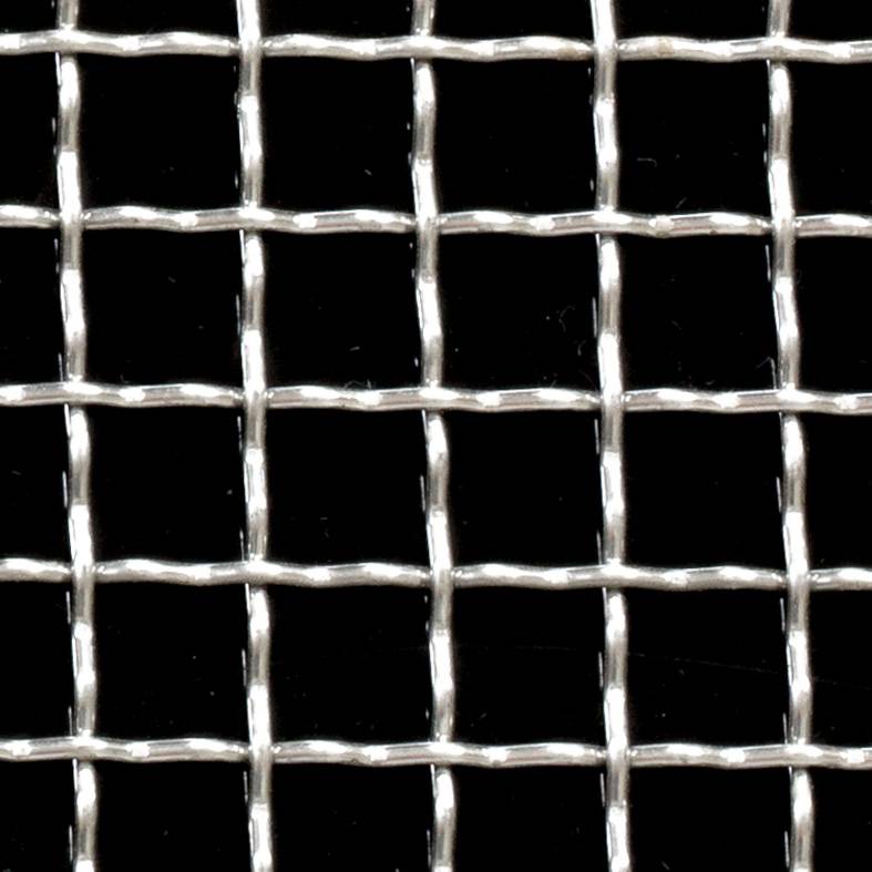 Stainless Steel Wire Mesh SS 304 Netting 4 Mesh 304 Crimped Filtration Grill Sheet 1.2mW Thick Wire