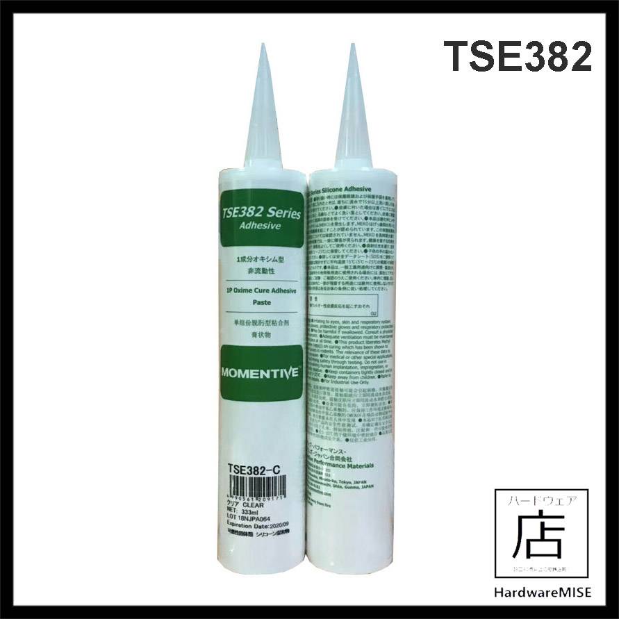 Momentive TSE382 Clear or White 333ml Dielectric Silicone Adhesive