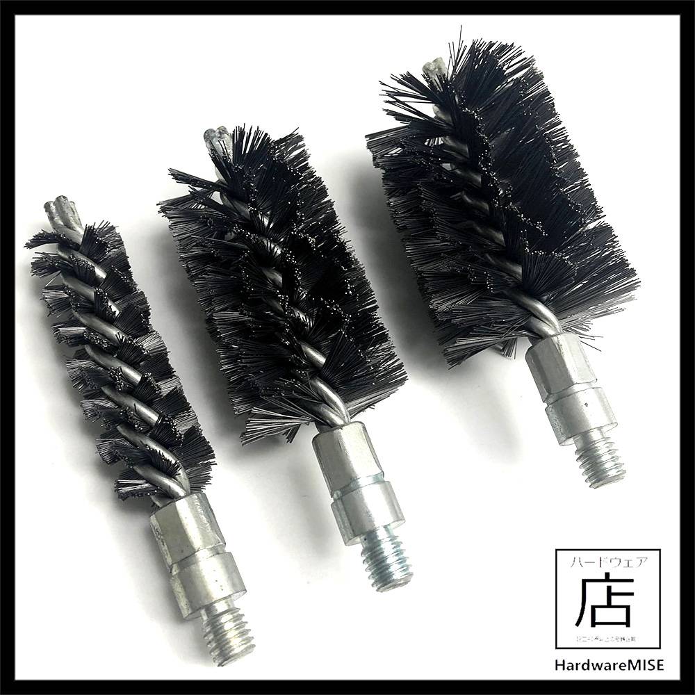Boiler Tube Brush Double Spiral Steel Boiler Cleaning Brushes Heavy