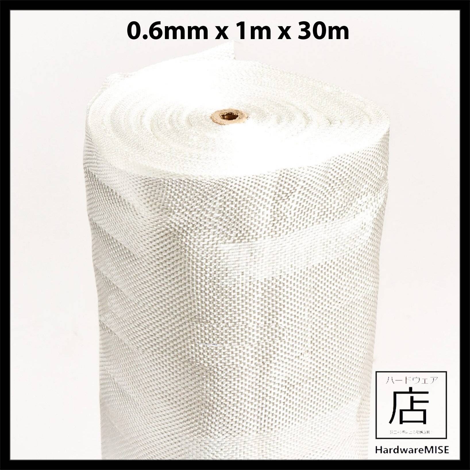 Fiberglass Cloth Woven Fibreglass Cloth 0.6mm x 1m x 30m Roll Malaysia