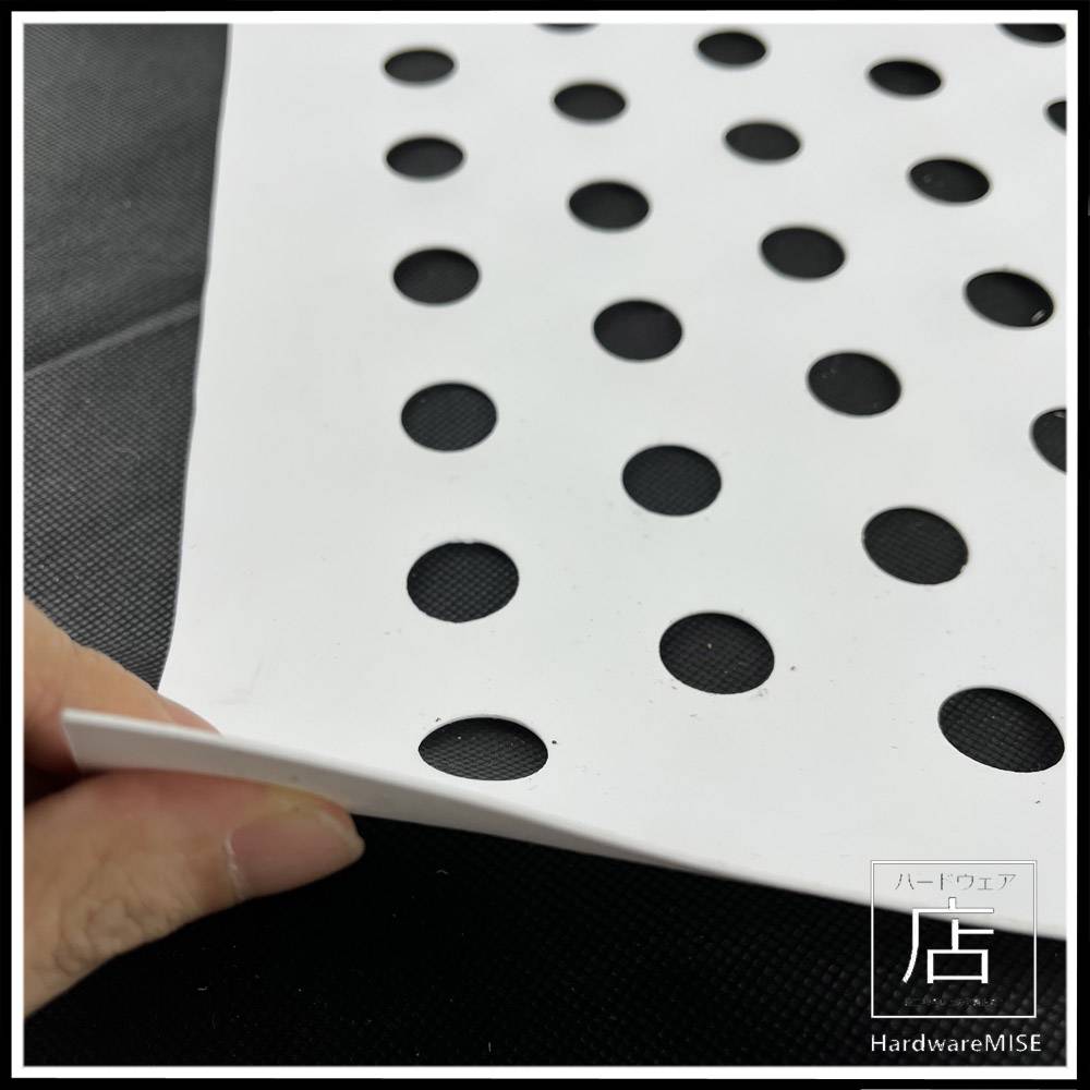 PTFE Perforated Sheet High Temperature Acid Resistance White Plate With Punch Hole Malaysia Supplier