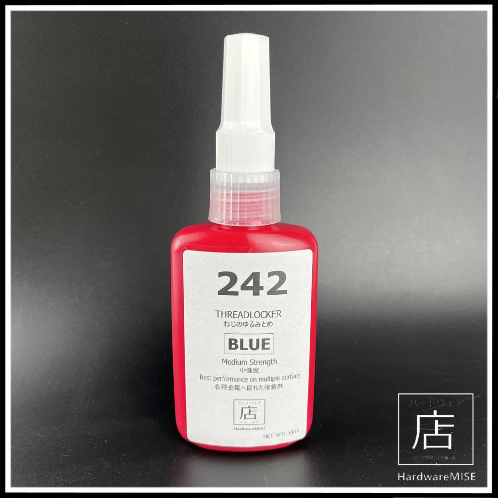 242 Threadlocker Blue Medium Strength Removable 50ml