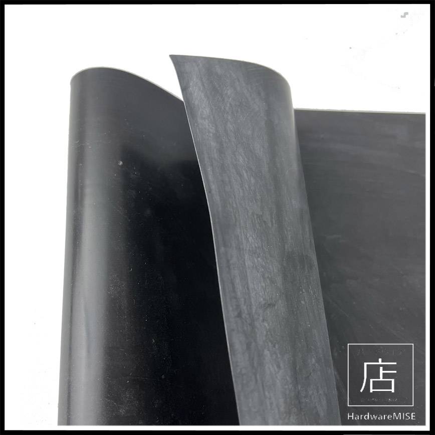 0.5mm Thick Viton Sheet Black Rubber (FKM/FPM Rubber Sheet) Thin Film