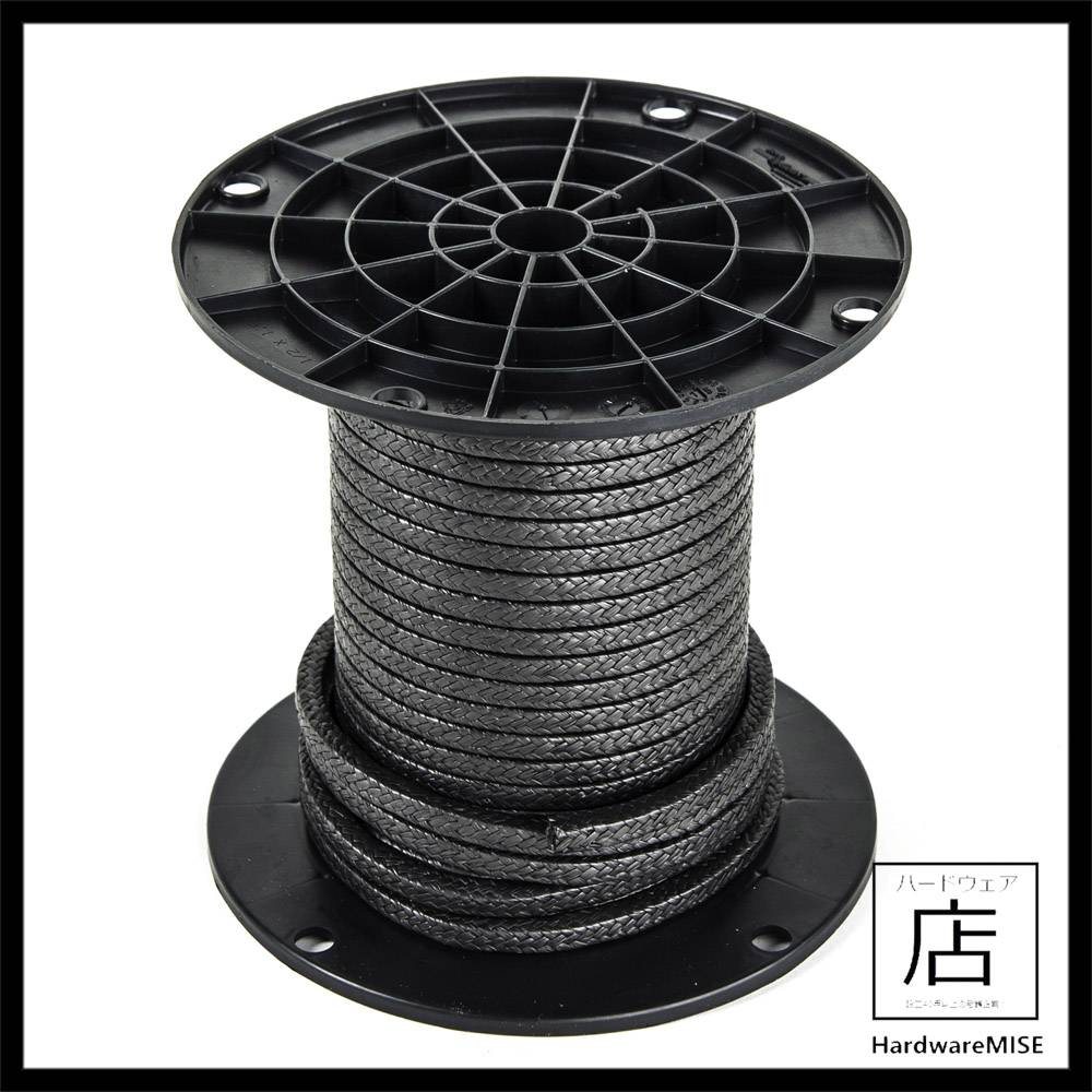 Graphite PTFE Braided Packing Square PTFE Impregnated Graphite Gland