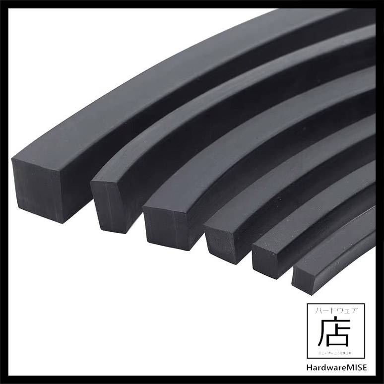 Nitrile Rubber Sealing Strip NBR Buffer Strips BunaN Anticollision