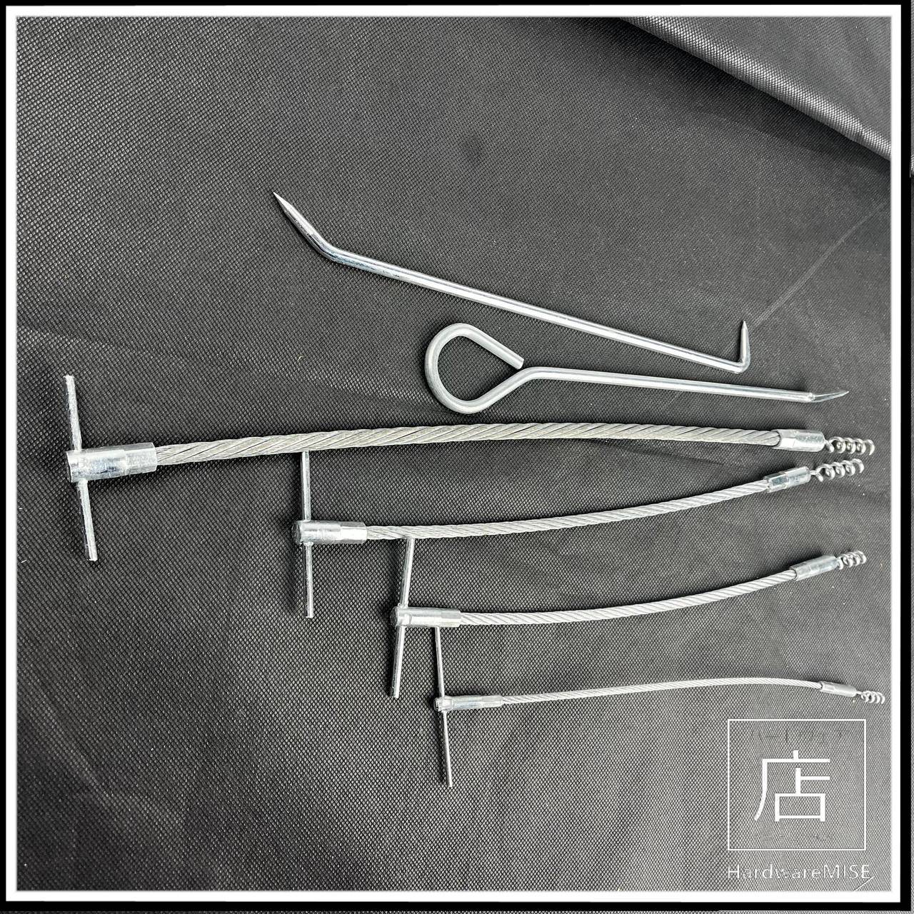 IMPA 612004 Gland Packing Extractor Tool 6 PCS Set Puller Removal Hook