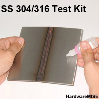 Stainless Steel Test Kit For 304 316 Differentiate Ss304 Or Ss316