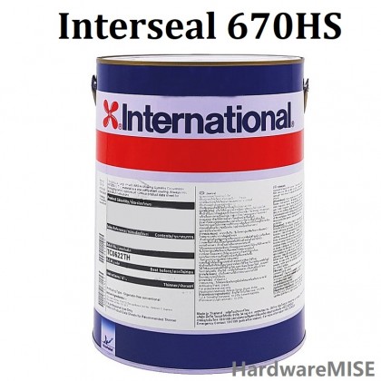 Interseal 670HS Epoxy Primer EGA236-Grey Marine Coating International Paint 5 Liter