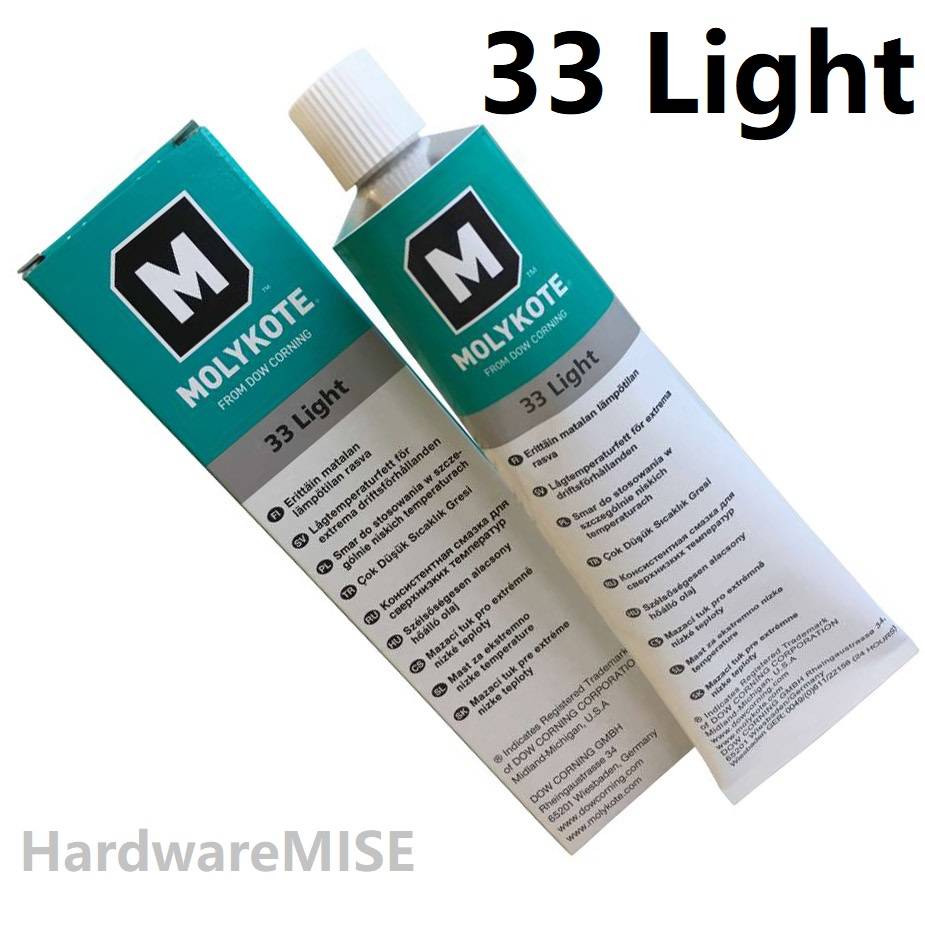 MOLYKOTE 33 Extreme Low Temperature Bearing Grease 33L Light OffWhite