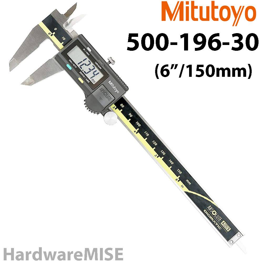 MITUTOYO 50019630 Absolute Digital Caliper 500196 6" / 150mm Without