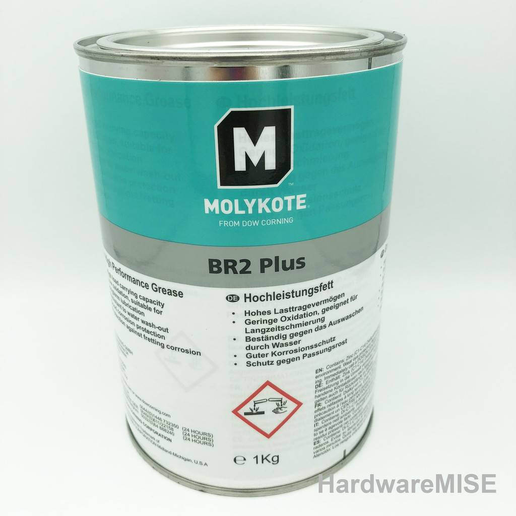 Molykote BR2 Plus High Performance Grease 1KG by Dow Corning