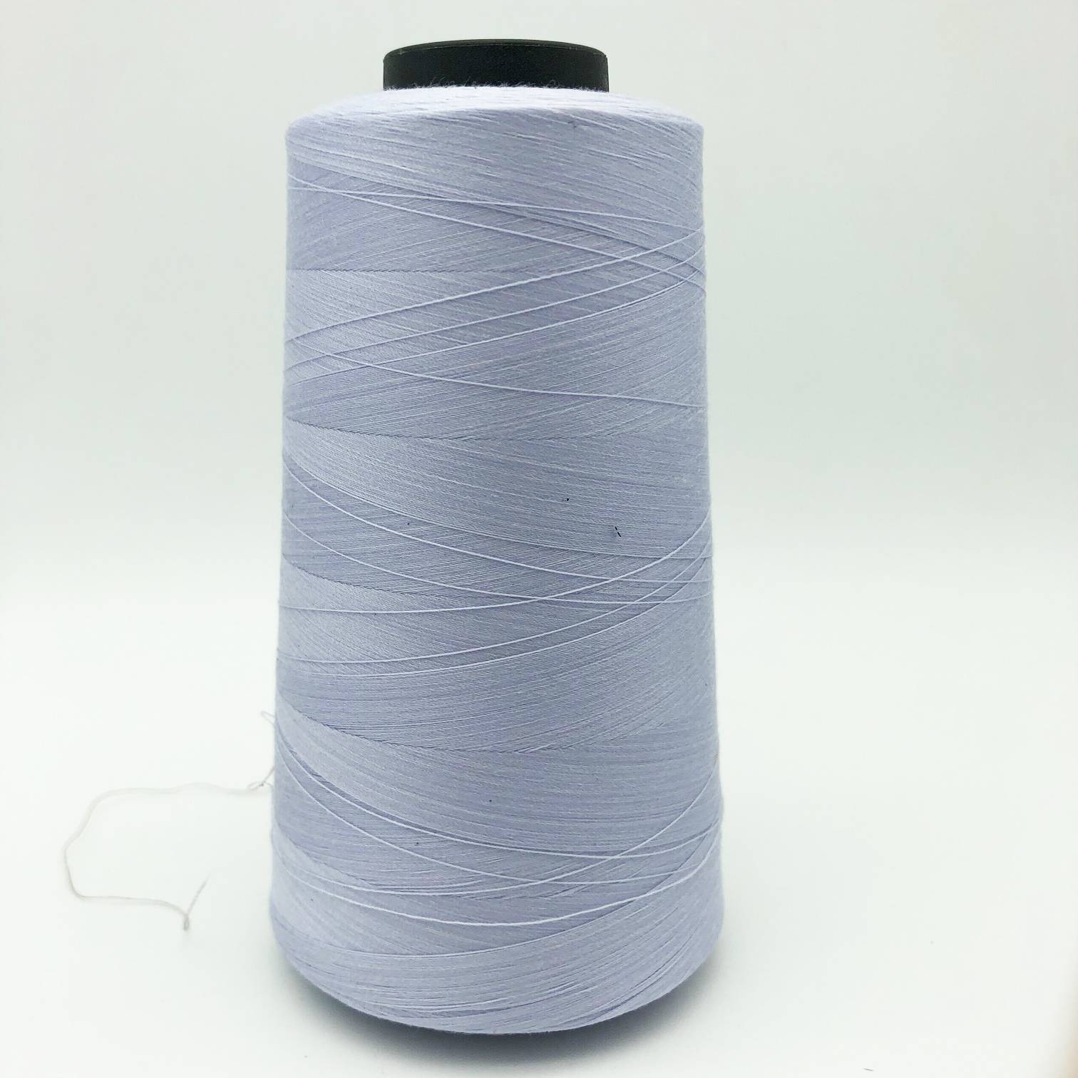 Spun Polyester Sewing Thread / Benang Jahit 4500m Light Brown Red Grayish Blue Dark Grey Made in
