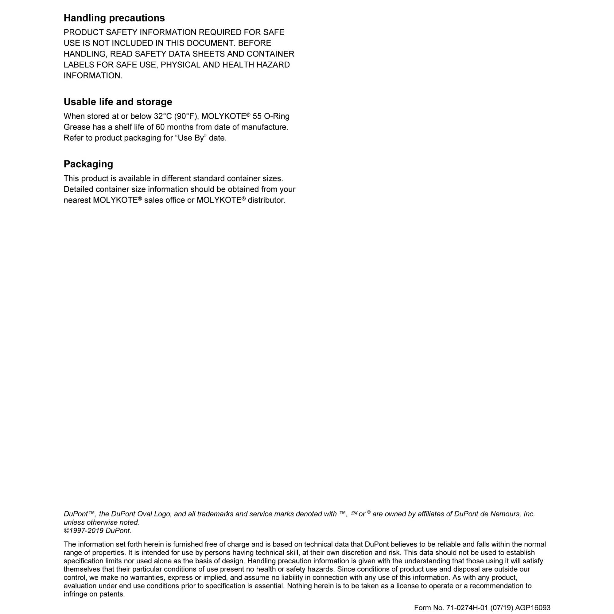 Molykote 55 O Ring Grease 100g tube Dupont Dow Corning High Performance ORing Lubricants