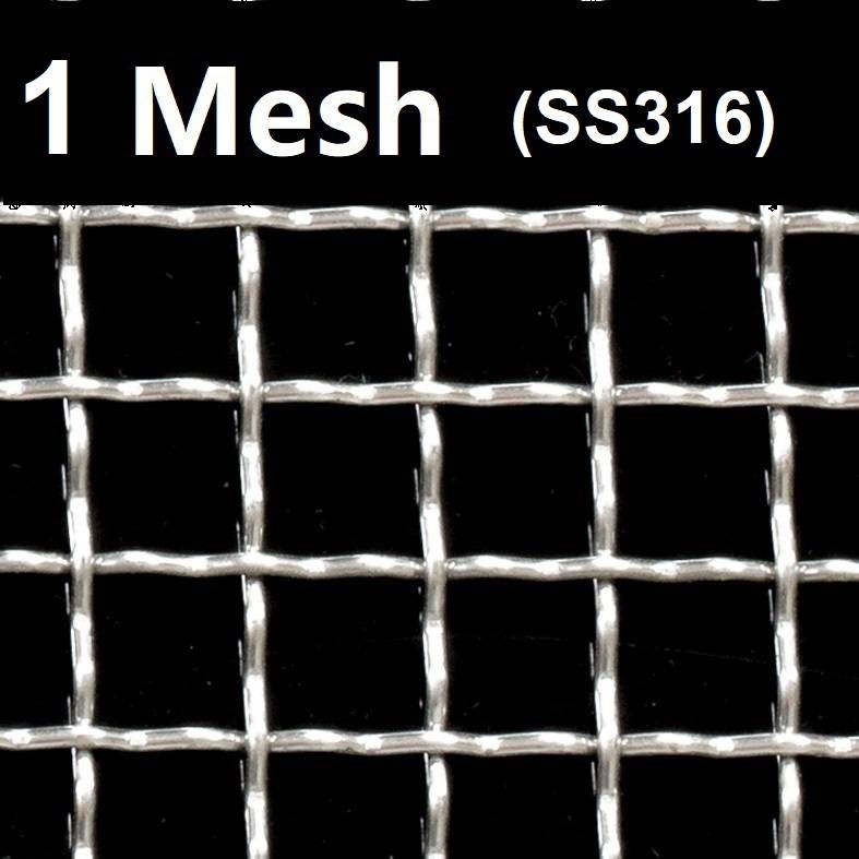 Stainless Steel Wire Mesh SS316 Netting 1 Mesh 316 Crimped