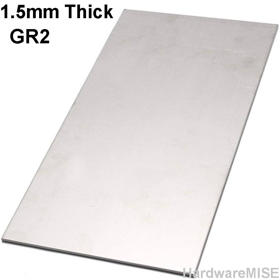 Titanium Sheet Gr 2 Titanium Plate Grade 2 1.5mm Thick Malaysia Supplier