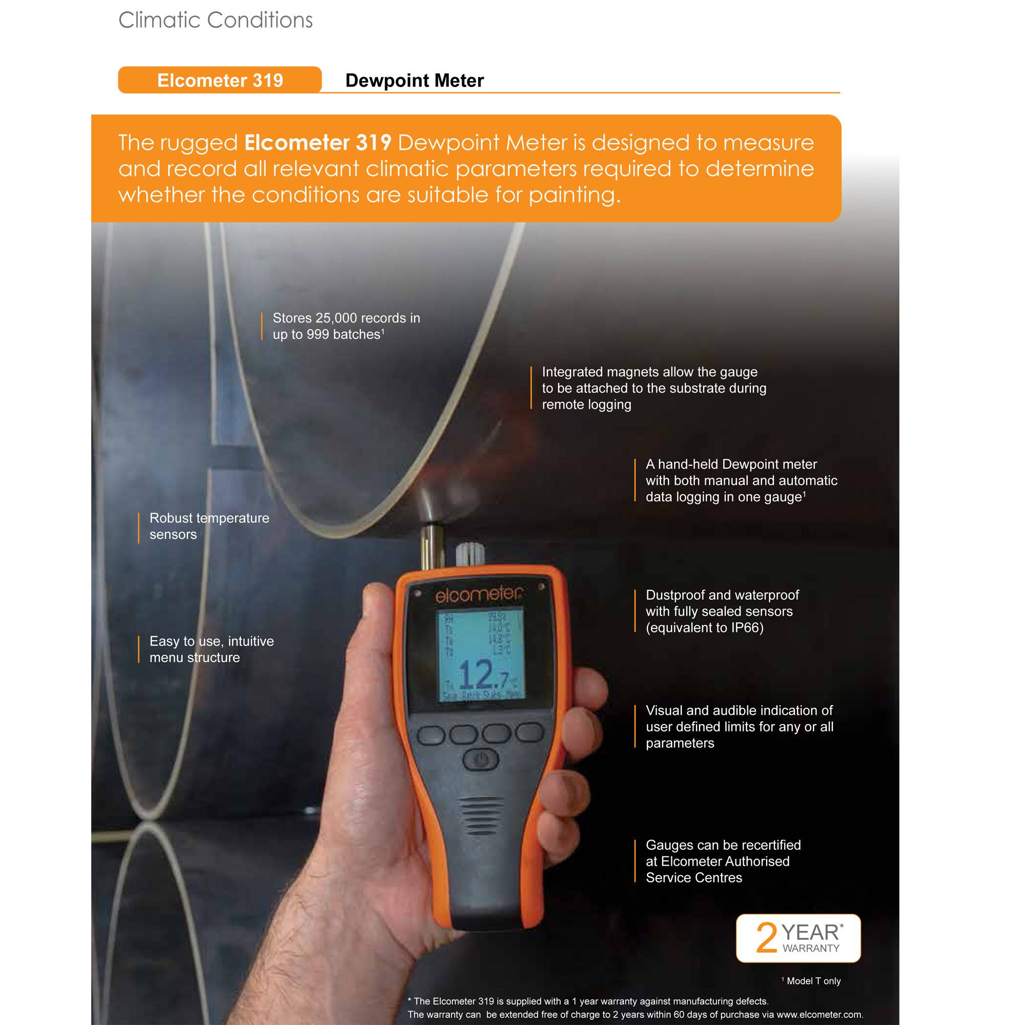 G319S 319 Dewpoint Meter Malaysia Supplier