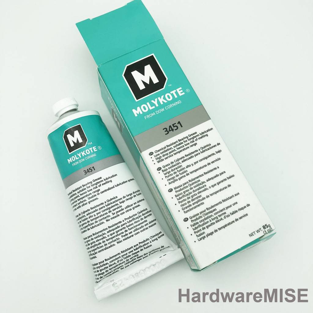 Molykote 3451 Fluorosilicone Grease 85g By Dow Corning Malaysia
