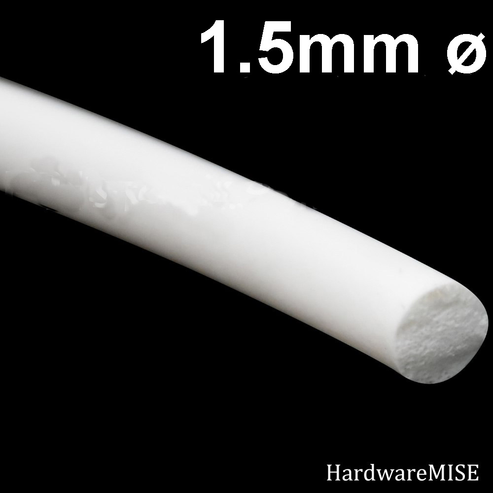 Silicone Sponge Cord Round Rubber Foam Cord 1.5mm Diameter Malaysia