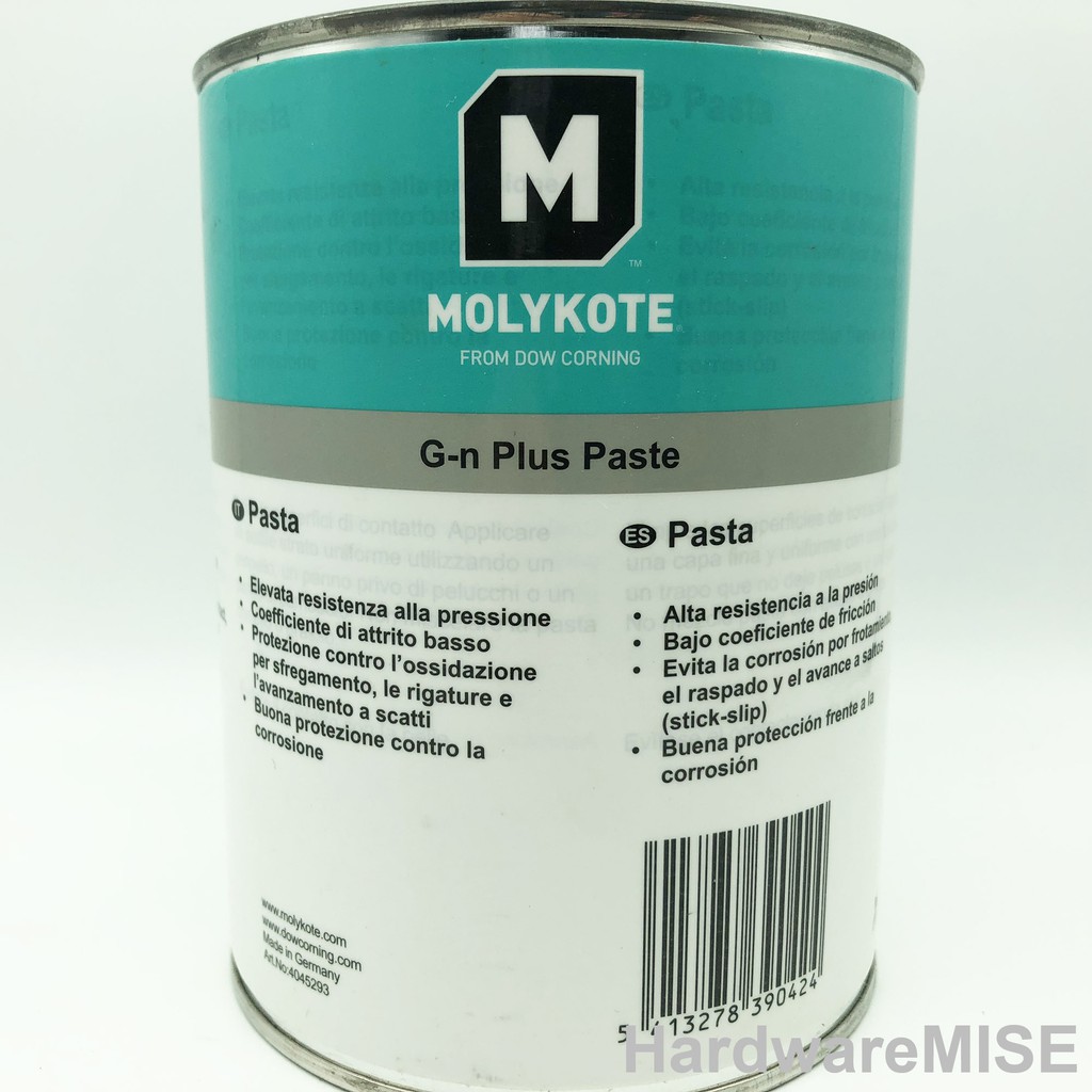 Molykote GN Plus Paste 1KG By Dow Corning
