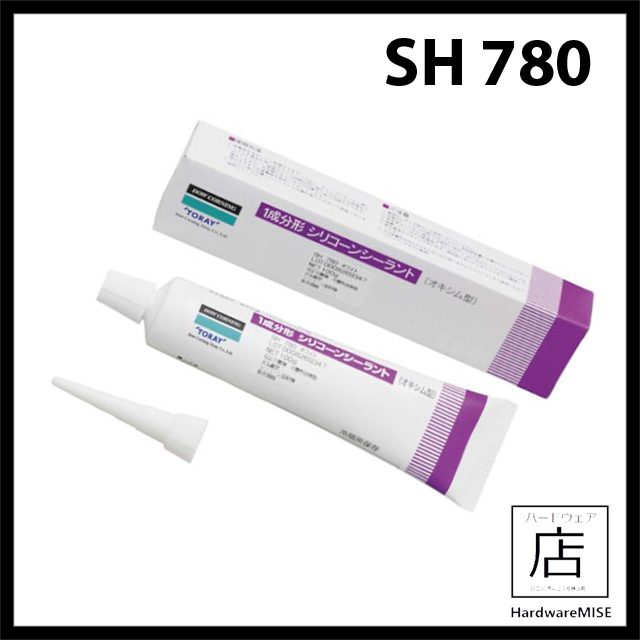 Toray SH 780 Silicone Sealant Clear Black White 100g By Dow Corning Dowsil SH780 Neutral Cure