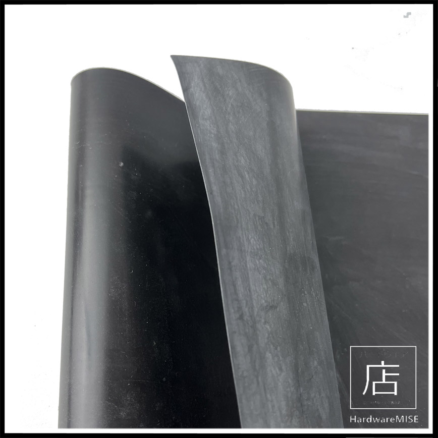 0.5mm Thick Viton Sheet Black Rubber (FKM/FPM Rubber Sheet) Thin Film
