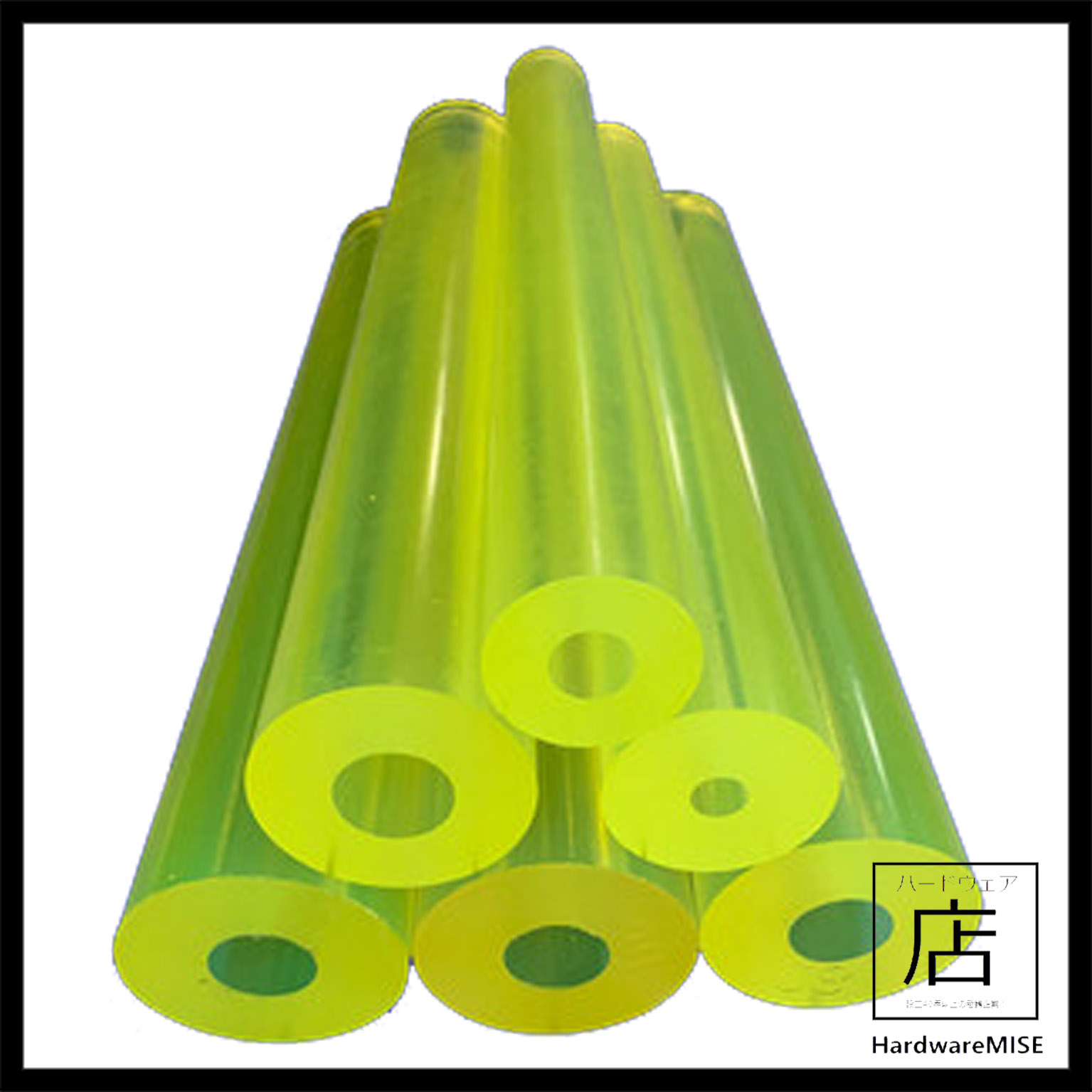 Polyurethane Hollow Rod PU Tube Yellow 6mm 8mm 10mm 12mm 15mm 16mm 20mm