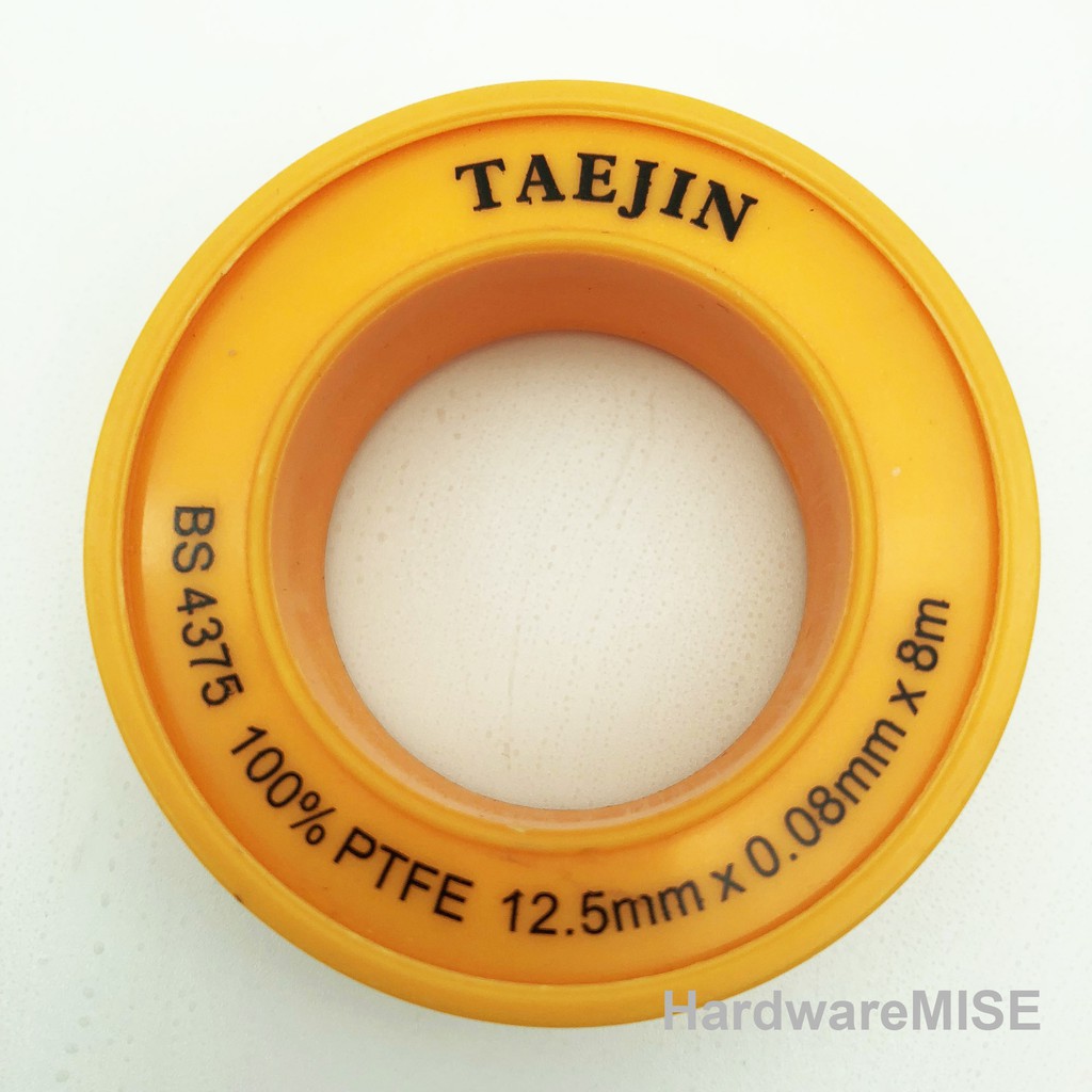 PTFE Thread Seal Tape BS4375 plumbing standard thickness 0.08mm