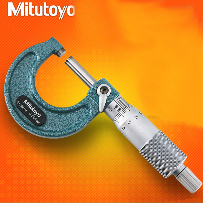 MITUTOYO MICROMETER 103129 OUTSIDE MICROMETER MADE IN JAPAN MALAYSIA