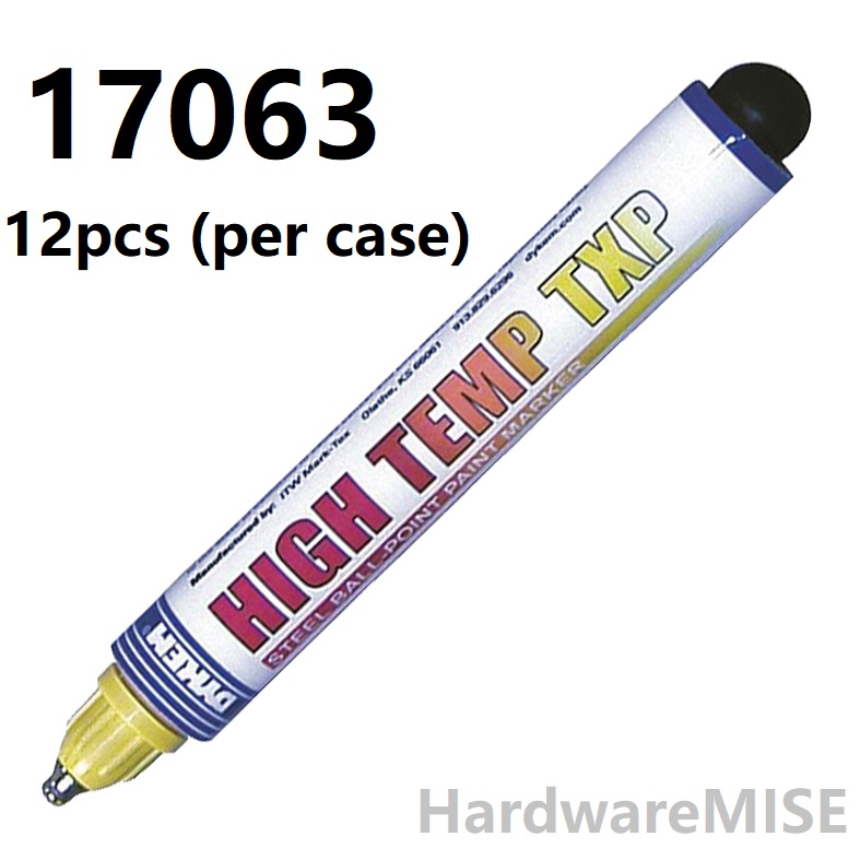 Dykem High Temp TXP Marker 17063 Yellow 12PCS PER CASE
