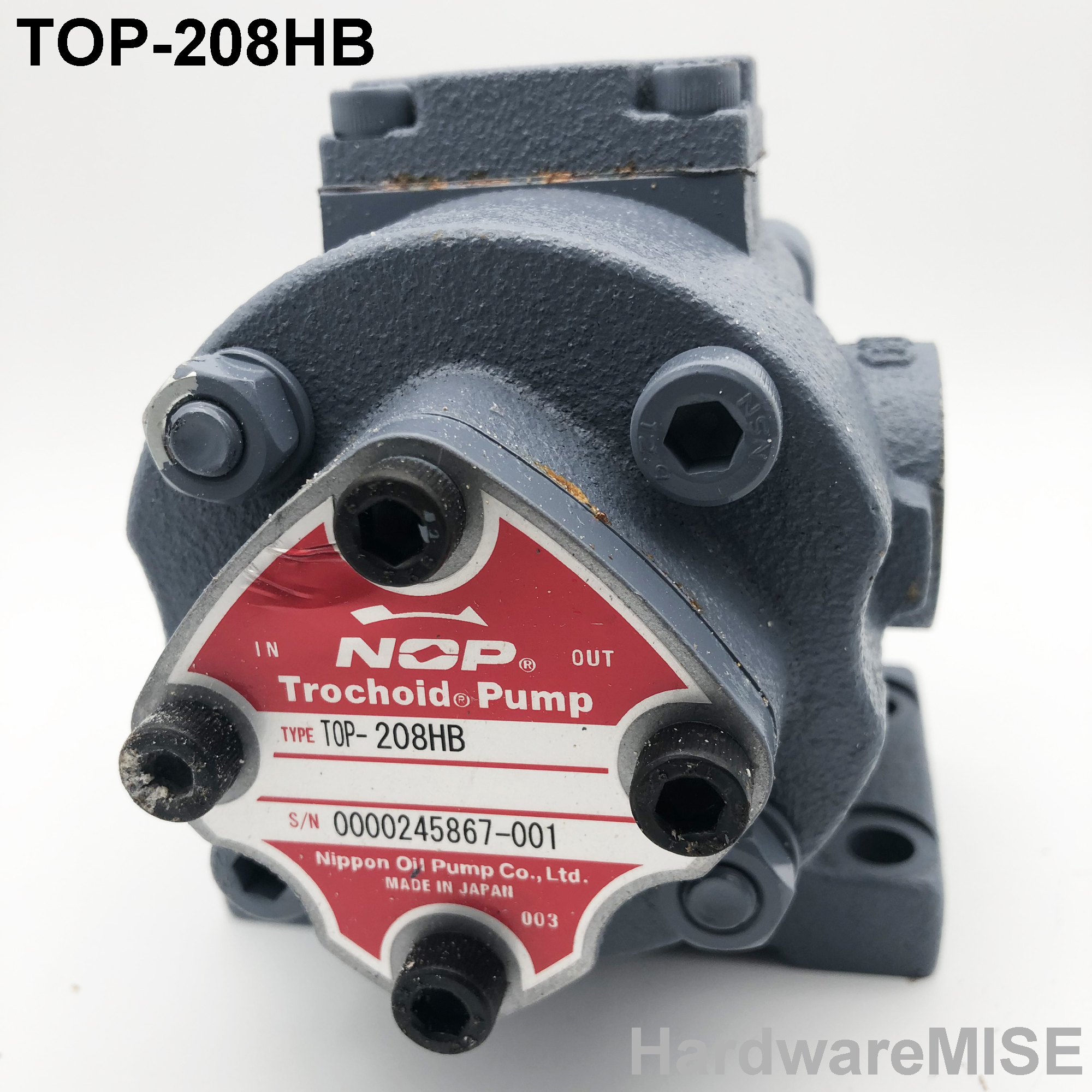 TOP208HB NOP TROCHOID PUMP NIPPON OIL PUMP MALAYSIA SUPPLIER