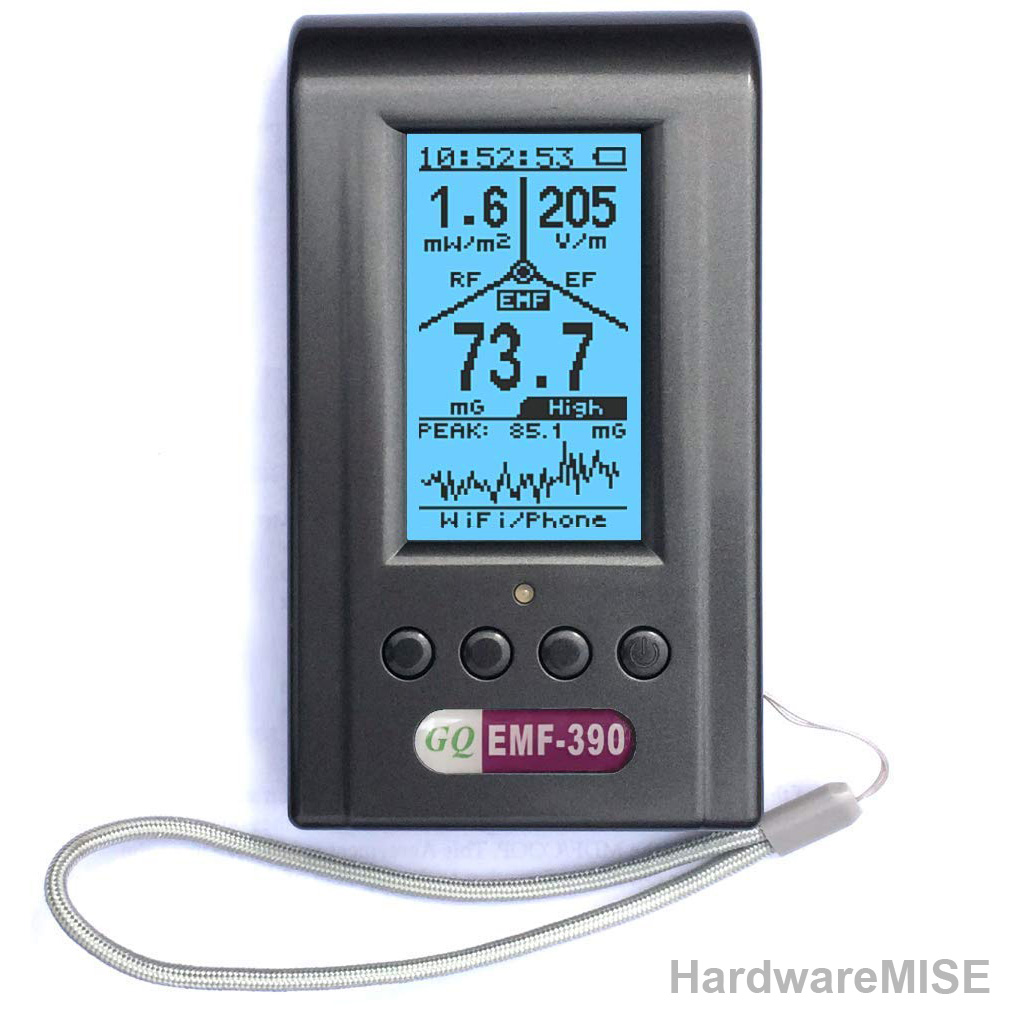 EMF Meter Advanced GQ EMF390 MultiField Radiation 3