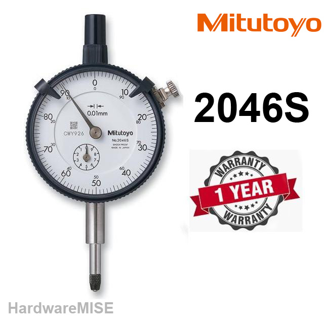 Mitutoyo 2046S Dial Indicator With Lug Back 10mm Malaysia Supplier