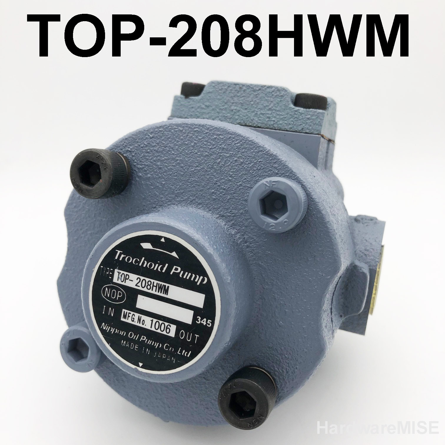 TOP208HWM NOP TROCHOID PUMP NIPPON OIL PUMP MALAYSIA SUPPLIER