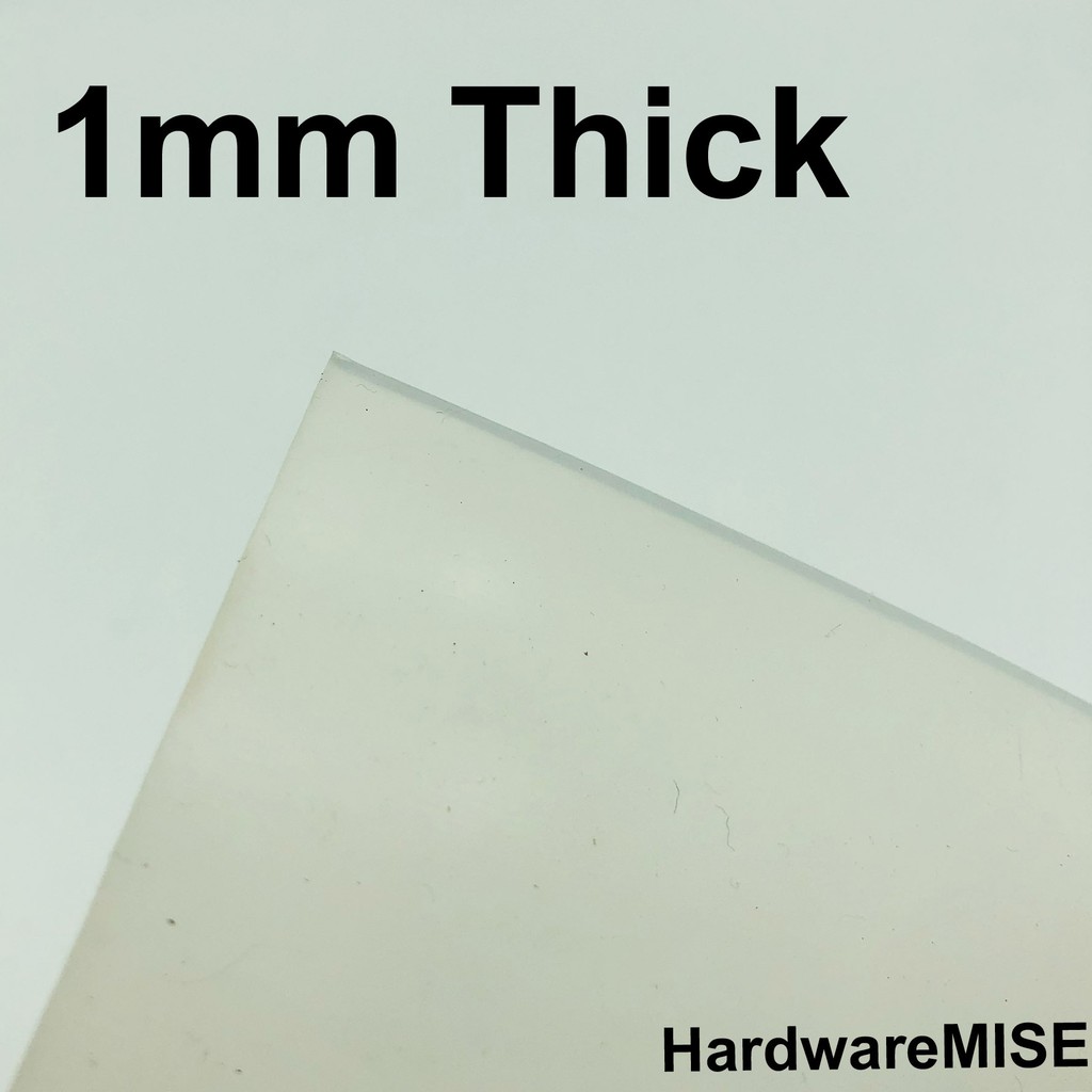 Silicone Rubber Sheet Translucent 1mm thick