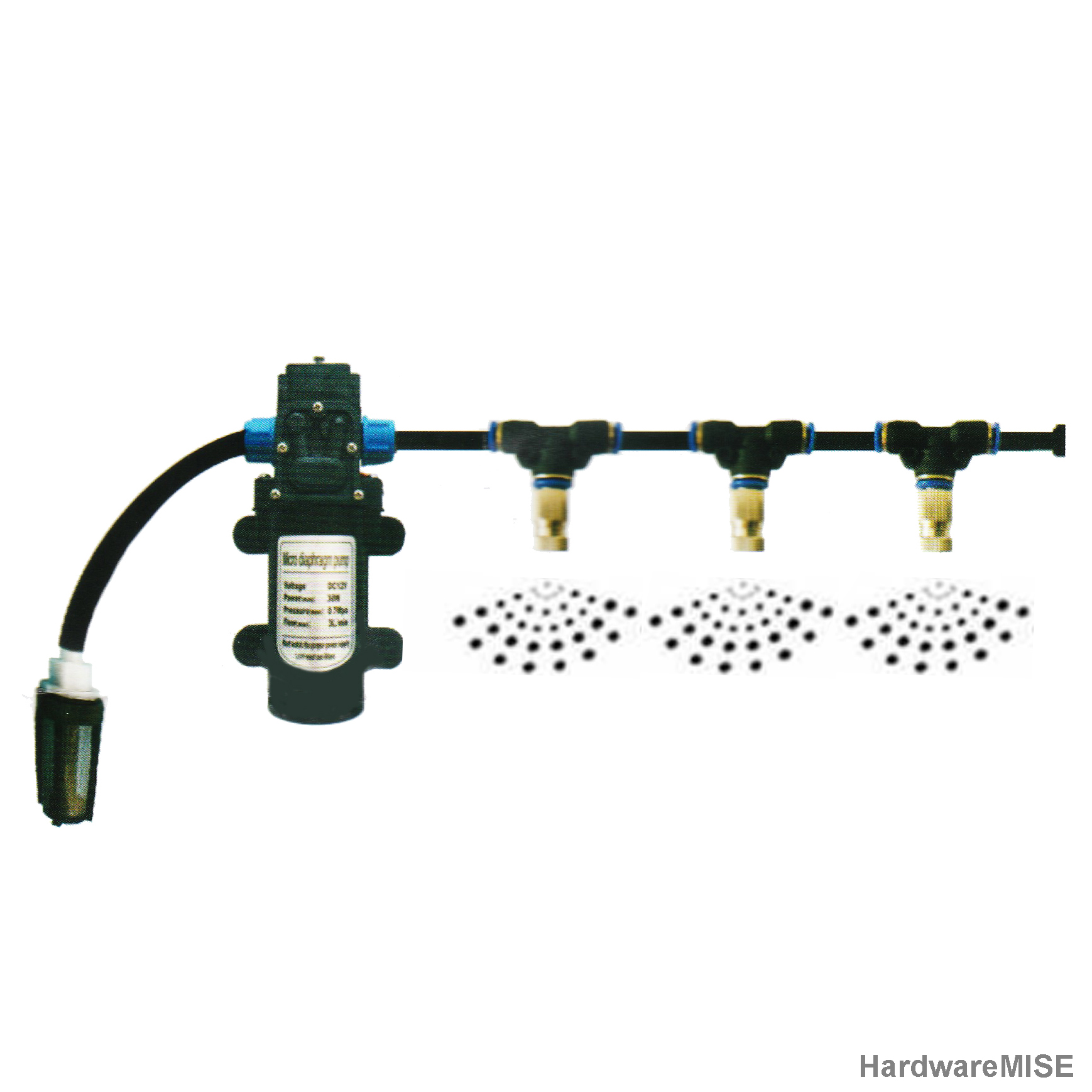 Disinfectant Mist Spraying Pump With Nozzles Disinfection Tunnel Spray