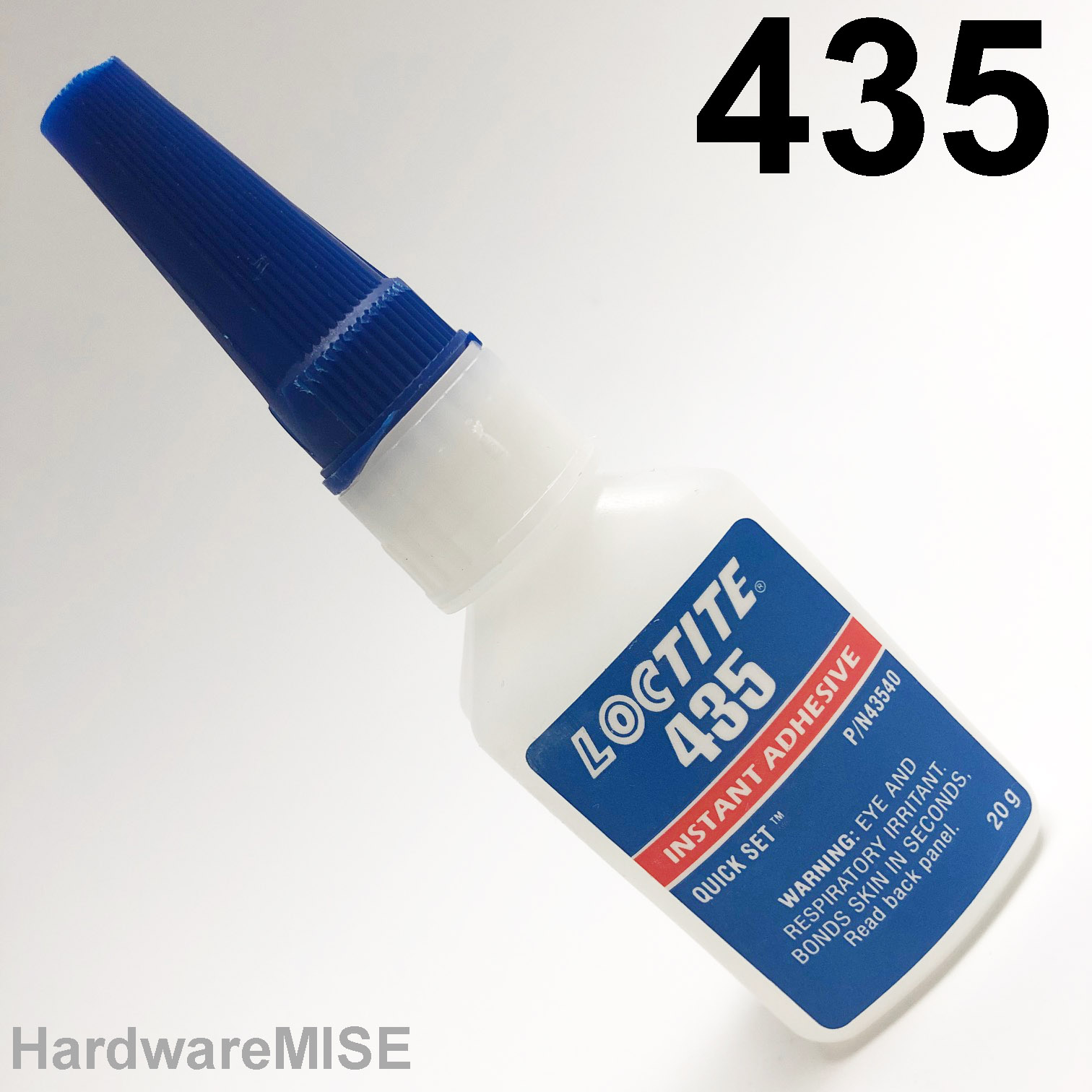 Loctite 435 Instant Adhesive Quick Set 43540 Rubber Toughened 20g by Henkel