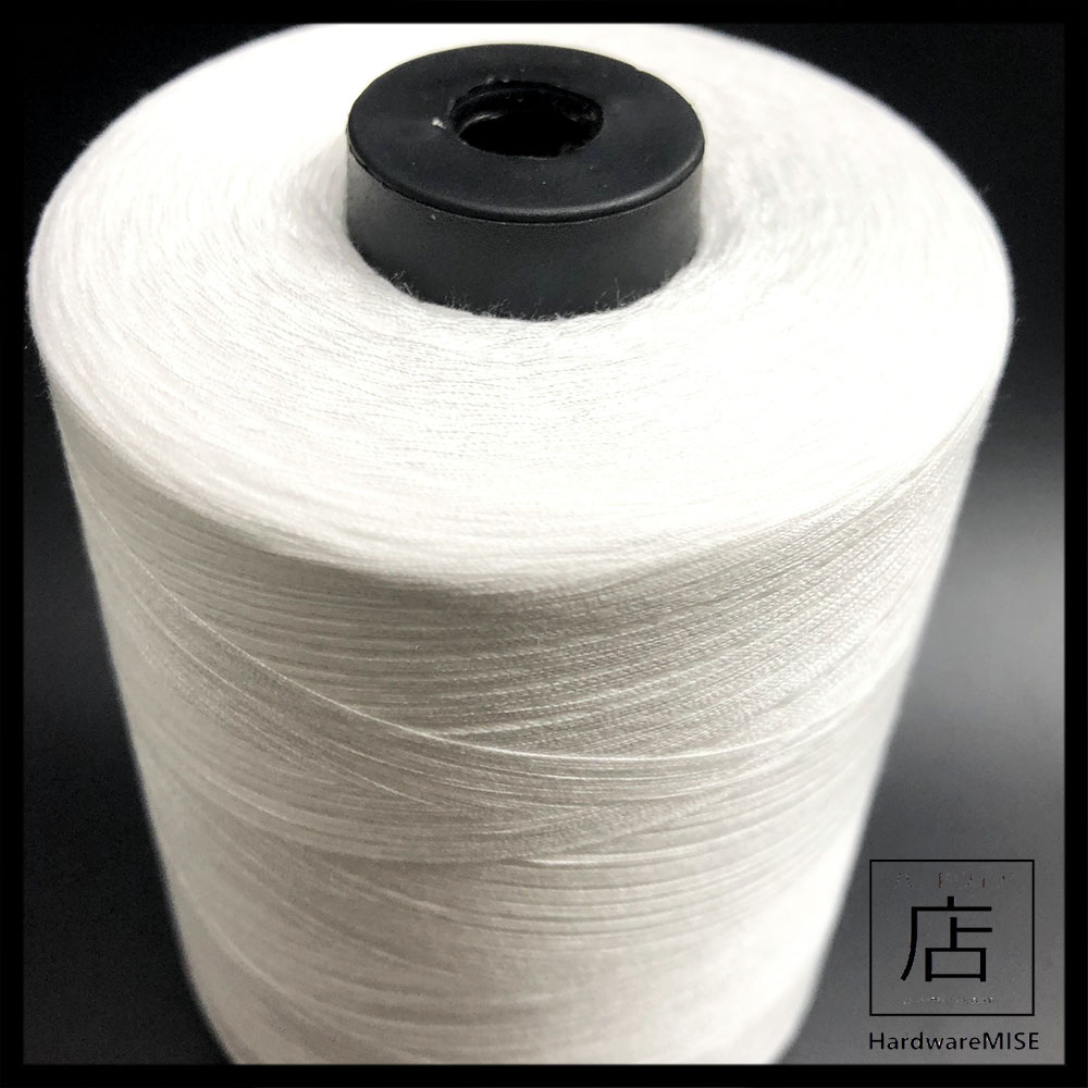White Spun Polyester Sewing Thread / Benang Jahit 10500meter 280g Made in Malaysia