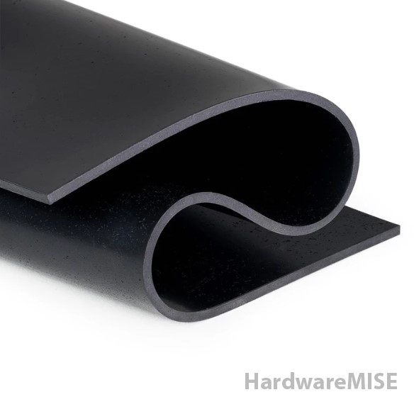 American Biltrite Neoprene Rubber Sheet – 3/8" Thick X 4.25" Square, 60A Durometer Mounting Pad